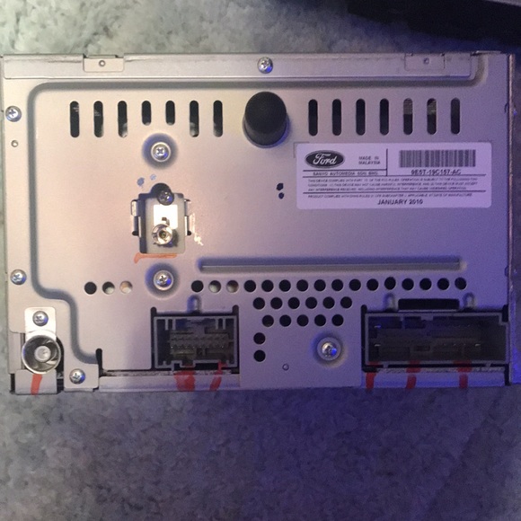 Fomoco S835Y CD338 Ford Fusion 2010 Stereo OEM Factory 2 piece XM aux cd - Picture 10 of 14